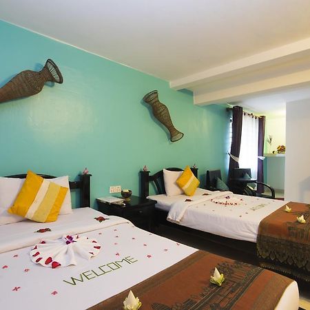 โรงแรทัน แกง อังกอร์ Hotel เสียมราฐ ภายนอก รูปภาพ