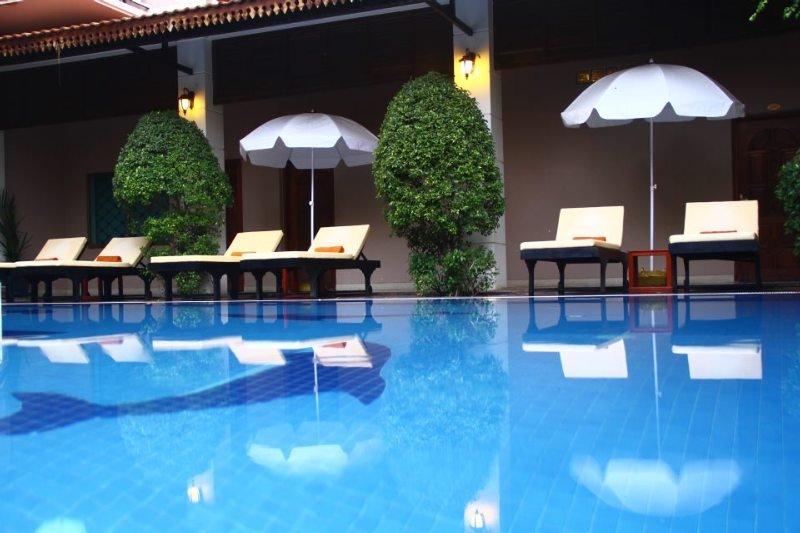โรงแรทัน แกง อังกอร์ Hotel เสียมราฐ ภายนอก รูปภาพ