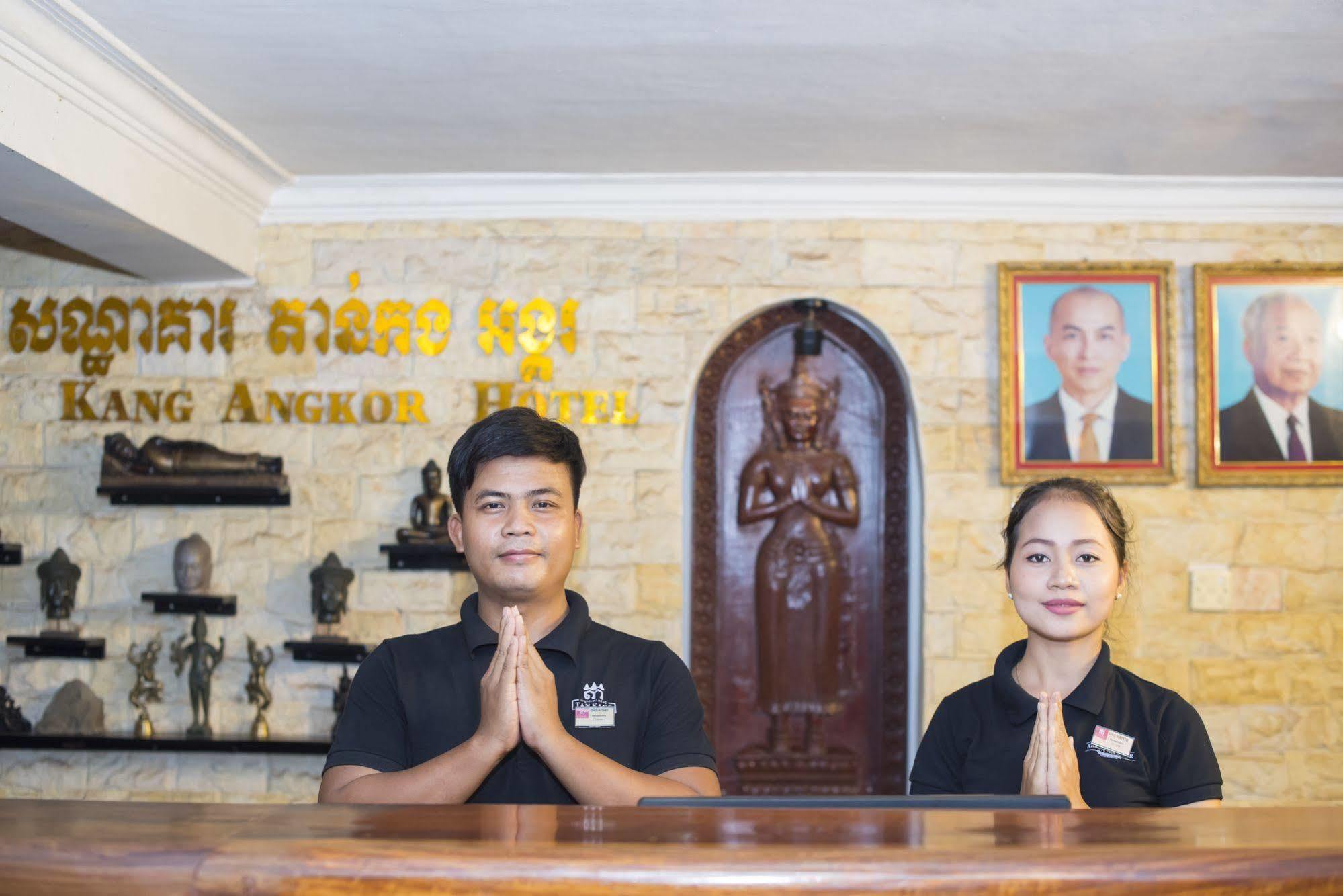 โรงแรทัน แกง อังกอร์ Hotel เสียมราฐ ภายนอก รูปภาพ