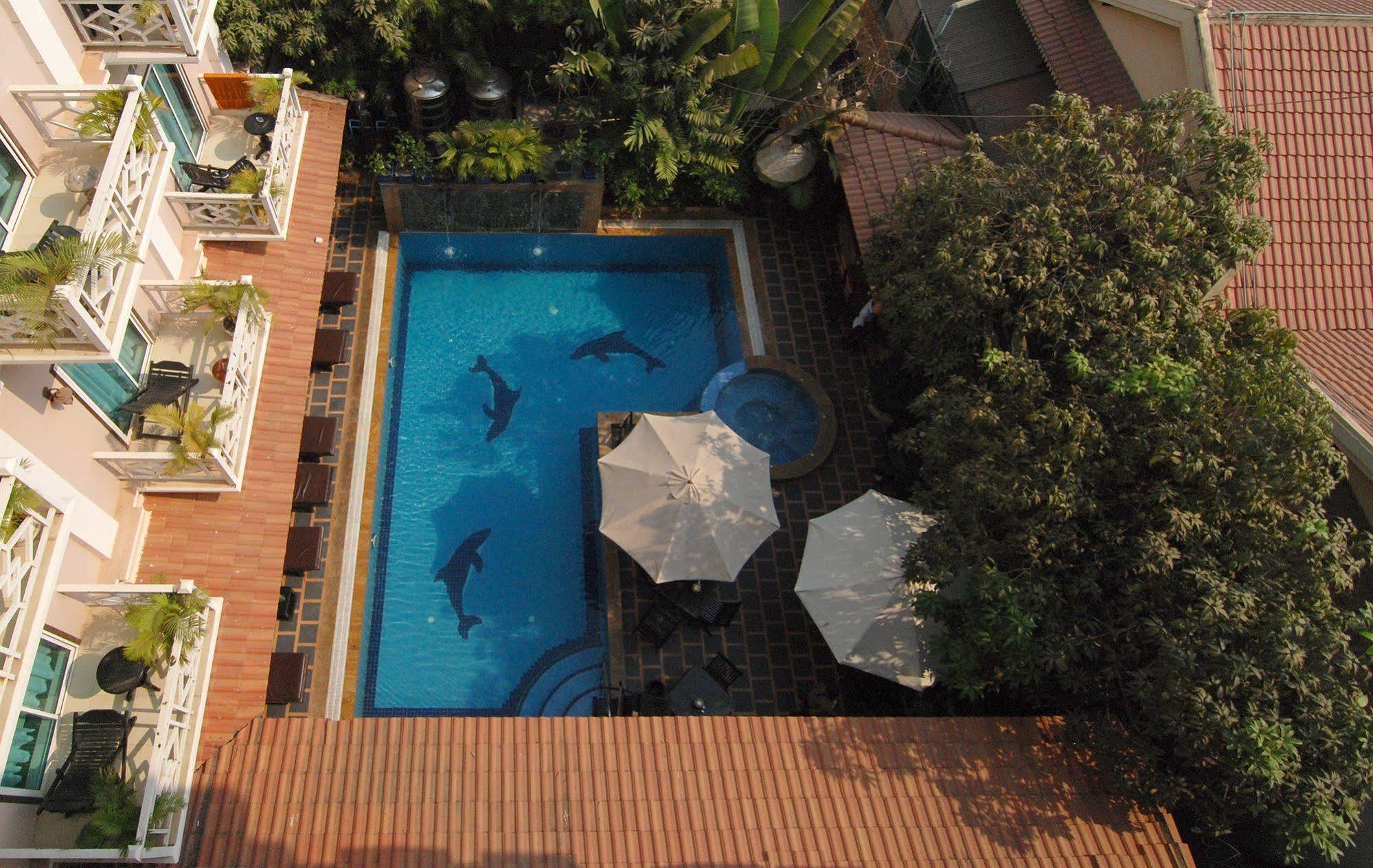 โรงแรทัน แกง อังกอร์ Hotel เสียมราฐ ภายนอก รูปภาพ